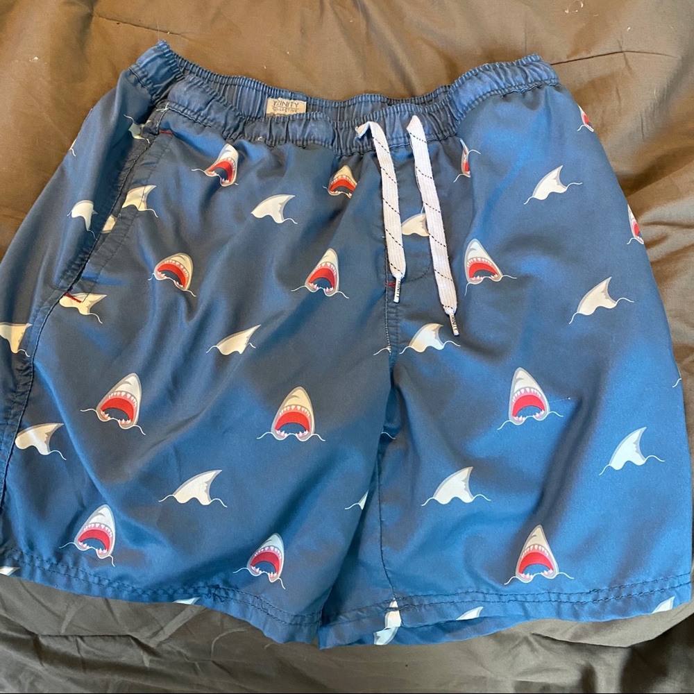 Trinity Shark Swim Trunks